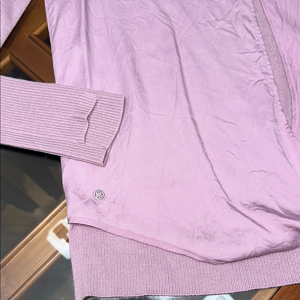 Lululemon Bring it Backbend Light Purple Open Back Sweater - Picture 9 of 9